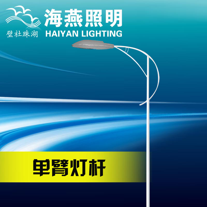 溧陽(yáng)8米熱鍍鋅單臂路燈桿多少錢(qián)